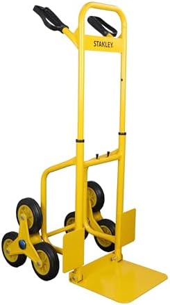 Stanley Steel Folding Hand Truck-120KG, Yellow, SXWTD-FT521 - Image 2