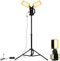 12000LM Cordless/Corded Tripod LED Work Light Fits DEWALT 20V by DAYATECH