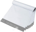 Fuxury Poly Mailers 12x15.5" 50 Pack,Shipping Bags For Clothing,White by Fuxury