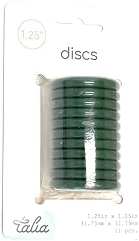 Talia Discbound Notebook - Discs (Olive Green, 1.25inch) - Image 3