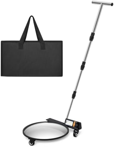 Barydat 1 Pack 16 Inch Under Vehicle Inspection Mirror by home