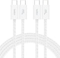 Belkin USB C to USB C 60W Braided Cable 2 Pack, 6.6ft iPhone Charger Cord by Unknown