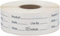 L Liked Blank 1 x 2 Inch Food Rotation Dissolvable Labels 2 Rolls by LLIKED