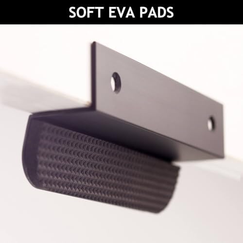RVPEKUPE 4-Pack Under Cabinet Foot Pull for Trash Drawer, Matte Black 4" - Image 4