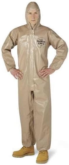 DuPont Personal Protection C3127TTNXL00 X-Large Tan SafeSPEC 2.0 18 mil Tychem CPF3 Chemic - Image 2