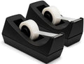 Business Source Standard Desktop Tape Dispenser, Black, 1 in (BSN32954) (Pack of 24) by BusinessSource