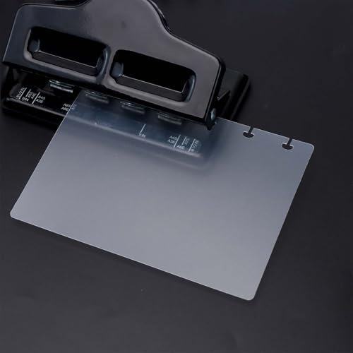 20pcs A6 Binding Covers Plastic DIY Frosted PP Filleted Corner 0.4mm Thick No Hole 4.3x6" Cover for Binder Discbound Planner Notebook (A6) - Image 6