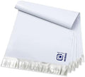POLYSELLS 100 pcs 7.5x10.5 Inches White x Silver Poly Mailers Shipping Envelopes, Strong Adhesive Sealing, Waterproof, and Tear-resistant Postal Mailing Bags for Clothing, Books, and Accessories by POLYSELLS
