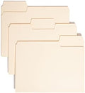 Smead SuperTab Heavyweight File Folder, Oversized 1/3-Cut Tab, Letter Size, Manila, 50 Per Box (10401) by SMEAD