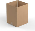 12" x 12" x 11" Kraft Corrugated RSC Shipping Box - 25/Bundle by Krollen+Industrial