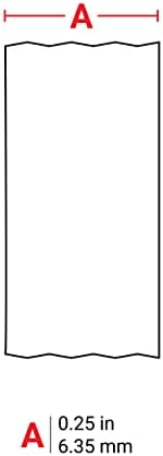 Brady Authentic (M21-250-595-YL) All-Weather Vinyl Label for Indoor/Outdoor ID, Lab and Equipment Labeling, Black on Yellow- For M210, M210-LAB, M211, BMP21-PLUS and BMP21-LAB Printers, .25" W, 21' L - Image 3