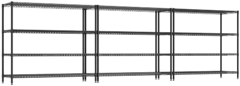 REIBII Storage Shelves, 2560LBS Heavy Duty&Adjustable Height for Garage by REIBII