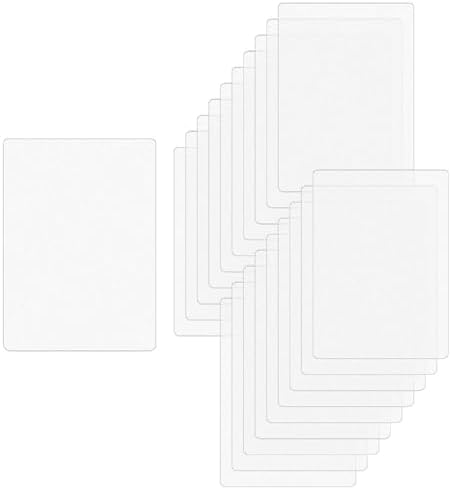 20pcs A6 Binding Covers Plastic DIY Frosted PP Filleted Corner 0.4mm Thick No Hole 4.3x6" Cover for Binder Discbound Planner Notebook (A6) by MEIYITIAN