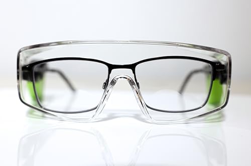 ProAction Over-the-Lens, SAFETY GLASSES - Interchangeable, Anti-fog, Anti-scratch, Feather-light Fit - PPE - Image 2