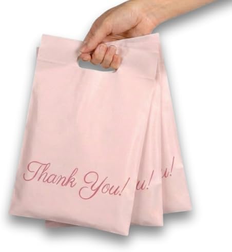 Donyson Pink Poly Mailers, 6x9, 100 Pack, Shipping Bags for Clothing by Donyson