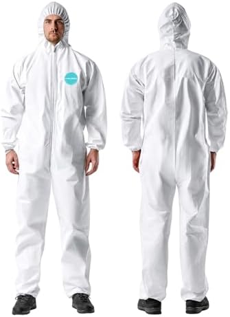 Andes Hazmat Suit, Disposable Paint Suit, Lab Coverall by AndesSafety