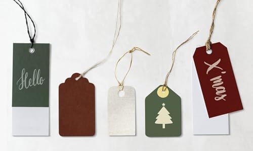 100 pcs Custom Hang Tags,Personalized Your Logo and Text Price Tags Jewelry Hang Tags Labels (Die Cut-Your Shape) - Image 3