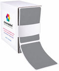 ChromaLabel Gray Rectangle Labels, 2 x 3 Inch, Writable Paper, 250/Box by ChromaLabel