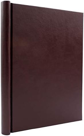 Faux Leather Springback Thesis Binder - Burgundy, 1" Spine, by Bindertek by Bindertek