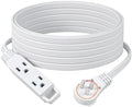 DEWENWILS 25FT Flat Plug Extension Cord, 360° Rotating Plug, 16/3 by DEWENWILS