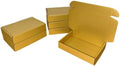 50 Pack 8.5x5.1x1.6 in Gold Shipping Boxes by Unknown