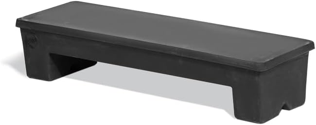 Slim Jim Narrow Heavy-Duty Plastic Poly Dunnage Rack by SturdyEssentials