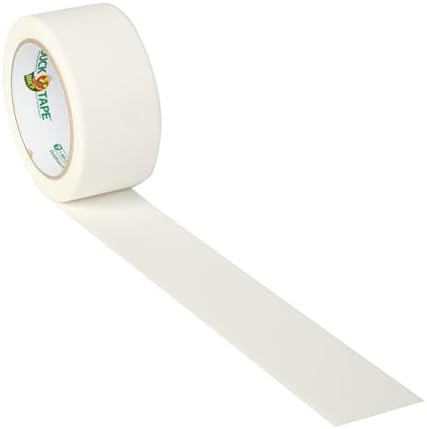 Duck Tape Brand Color Duct Tape, 1.88 in x 20 yds, White, Single Roll - Image 3