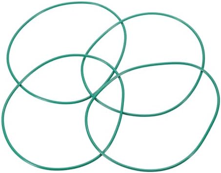 4pcs Fluorine Rubber O-Rings 130mm OD 125mm ID 2.5mm Width by Unknown