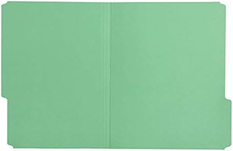 Amazon Basics File Folders for Organization,Letter Size,1/3 Cut Tab,Bright Green,(Pack of 360) - Image 3