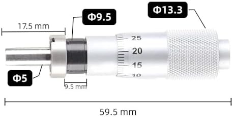 Heads Flat Ball Head – Precision Fine Tuning for Measuring Instruments, Machine Tools & Optical Equipment, 0.01mm Accuracy(Flat Head with Nut) - Image 2