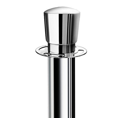 New Star Foodservice 54743 Tulip Top Stainless Steel Stanchions - Image 2