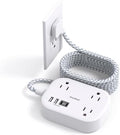 Cruise Essentials 2026,One Beat Travel Power Strip with USB C,Flat Plug by OneBeat