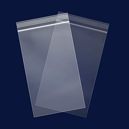 iMailer- 100 Count - 5" x 7" Clear Reclosable Zip Plastic Bags 2 Mil by iMailer