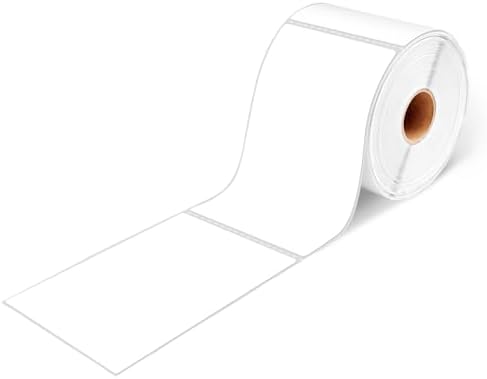ESSENTIAL 3" x 5" Direct Thermal Shipping Labels, (350 Labels, 1 Roll) by ESSENTIAL