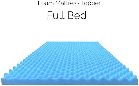 Airflow Foam Mattress Topper, Egg Crate Foam Pad, Hospital Mattress Pad and Bed Topper for Support, Pressure Relief and Weight Distribution. (Full) - Image 3