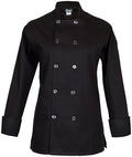 FAME Women's Basic Short Sleeve Chef Coat - C100PS by FAME