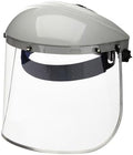 Sellstrom 301 Face Shield Uncoated Clear Tint, Aluminum Binding, ANSI Z87.1 by Sellstrom
