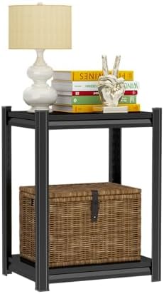 PRESTELION Garage Shelving Side Table Adjustable Metal Storage Shelves by PRESTELION