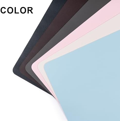 Leather Desk Pad Protector,Non-Slip Desk Pad(BrightGreen, 23.6" x 13.7") - Image 6