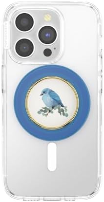 PopSockets Phone Grip for MagSafe, Magnetic Holder- Blue Bird - Image 3