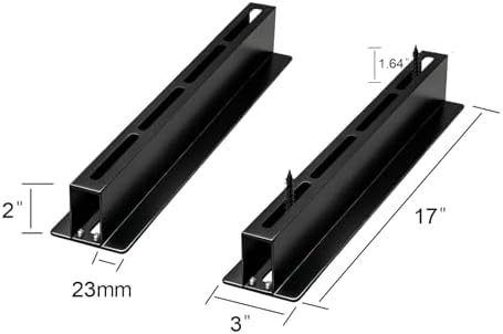 Garage Ceiling Storage Racks, Ceiling Mount Bin Holder, 8 Sets for 7 Bins - Image 2