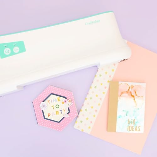 Craftelier - Minty Thermal Binding Machine with 3 Color Binding Spines Set, Book Binder for Scrapbooking Projects, DIY Journals, Notebooks, Documents & Photo Books, 200 Sheets Capacity, Mint & White - Image 4