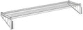 14" x 60" Wire Chrome Wall Mount Shelf, Commercial Fixed Wall Mount Rack, NSF, Metal Floating Shelving for Kitchen, Stock Rooms, Home and Hotel by Zedfire