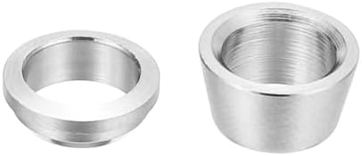 PATIKIL 1/4" Tube OD 304 Stainless Steel Compression Tube Fitting Sleeve, 20 Pack Double Ferrule Ring Tubing Fitting Assortment Kit, Silver - Image 4