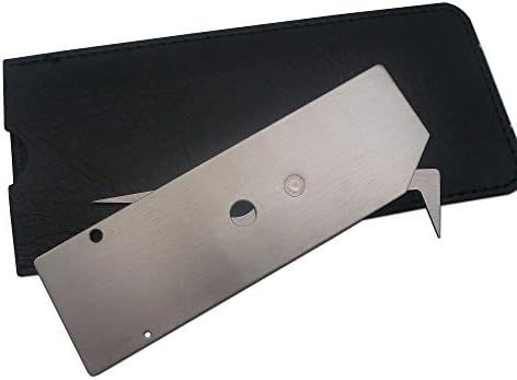 V-WAC Single Weld Gage Inch Inspection Gauge Stainless Steel - Image 5