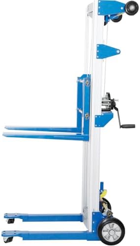 Global Industrial Lightweight Hand Operated Lift Truck, 400 Lb. Capacity - Image 2