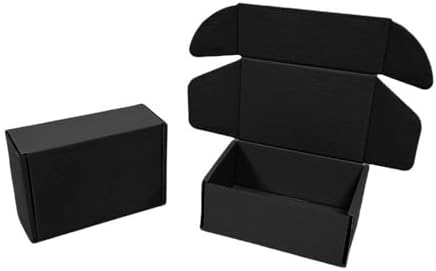 50 Pack 6x4x2.4 in Black Shipping Boxes - Image 5