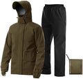 iCreek Rain Suit Waterproof Breathable Lightweight 2-Piece Rain Gear Unisex by iCreekoutdoor