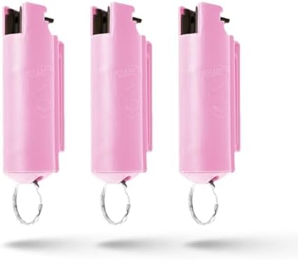 Guard Dog Security Quick Action Pepper Spray Self Defense Keychain, Maximum Strength 1.44 MC, OC Spray, 16-Foot Range, Twist-Lock Safety, Belt Clip for Easy Carry for Women and Men, Made in USA by GuardDogSecurity