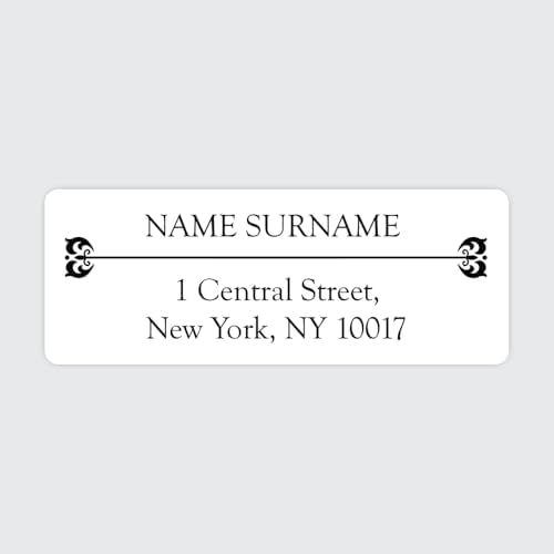 Dotty About Paper Personalized Return Address Labels by DottyAboutPaper